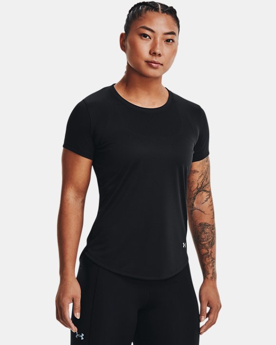 Dames T-shirt UA Speed Stride 2.0, Black, pdpMainDesktop image number 0
